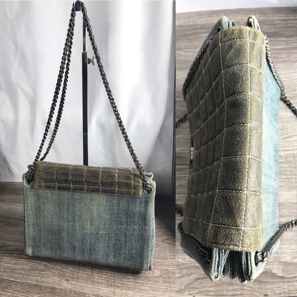💎RARE💎Chanel denim accordion purse - Picture 6 of 10
